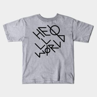 Hello World Kids T-Shirt